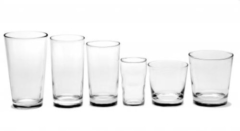 Hall's Rental Barware (Double Old Fashion, Highball). Available to rent for weddings, showers, parties, and special events in Chicago and the surrounding suburbs.