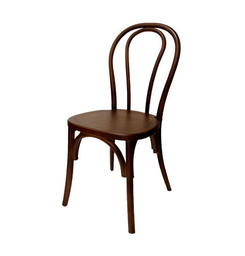 Halls Rental Bentwood Fruitwood Chair for weddings, corporate events, receptions, and parties around Chicagoland.